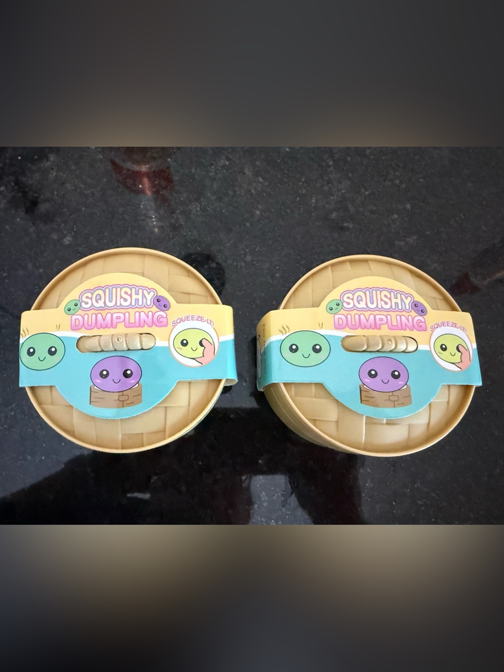 Kids Toy - 2 Dumplings Squeeze